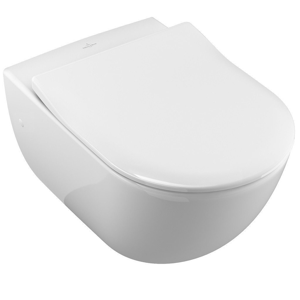 Vas wc suspendat Subway+capac soft close slim Villeroy & Boch