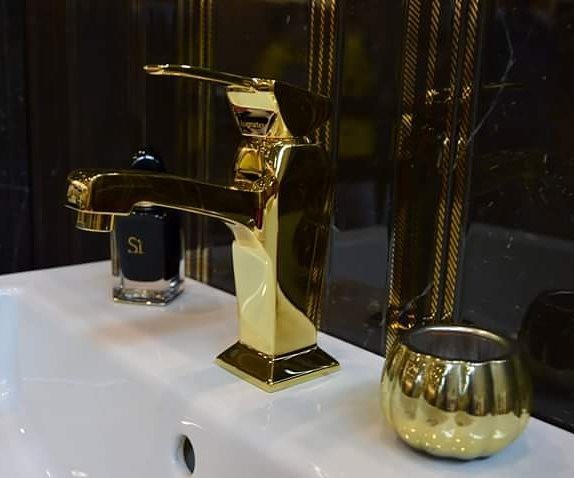 Baterie lavoar  Vintage crom Bugnatese Italia