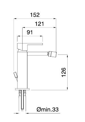 Baterie bideu Tetris  crom Bugnatese Italia
