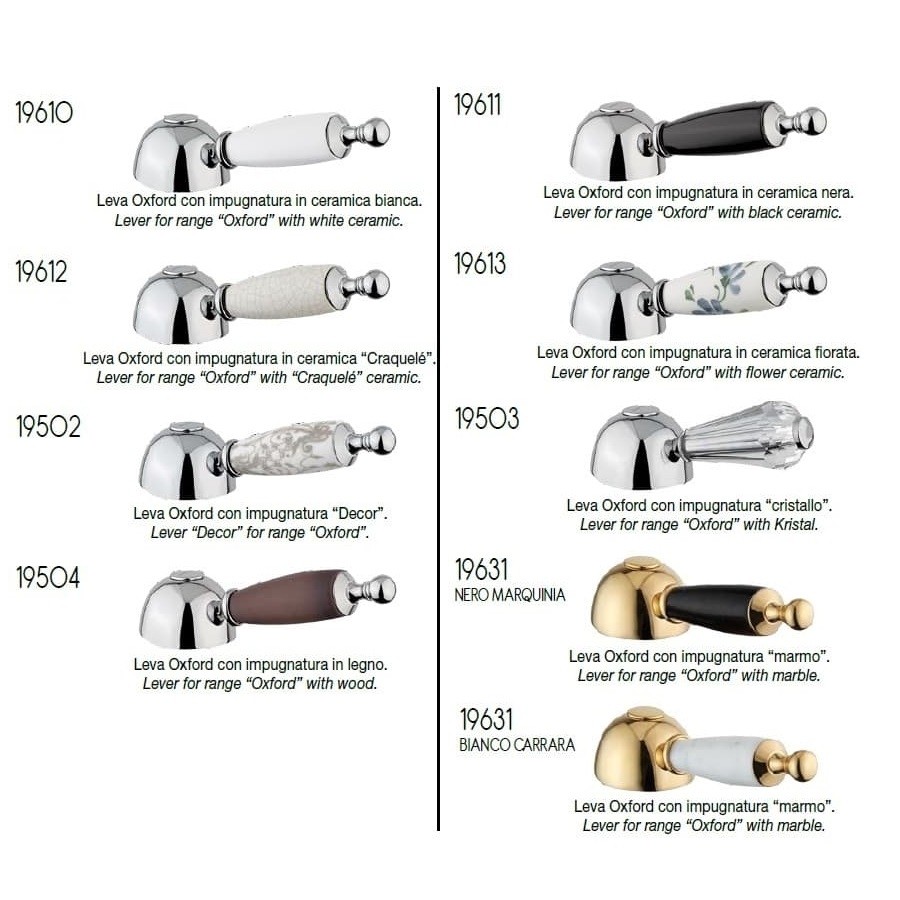 Baterie stativa  Oxford crom Bugnatese Italia