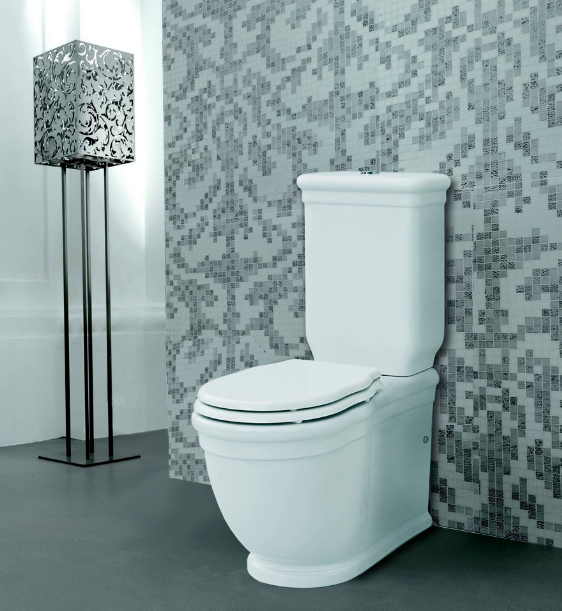 Set vas wc  monobloc Hermitage  cu rezervor + capac soft-close Artceram Italia