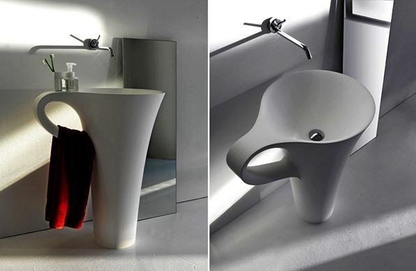 Lavoar pe blat Cup 50/85 Artceram Italia