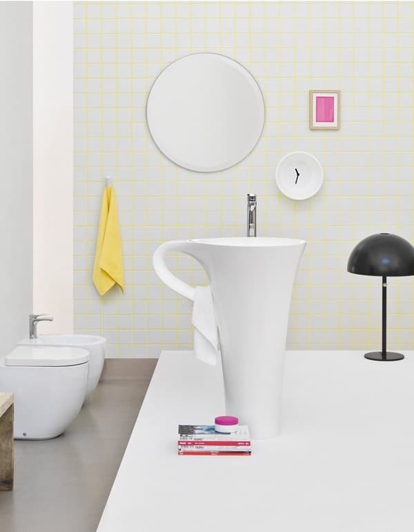 Lavoar pe blat Cup 50/85 Artceram Italia