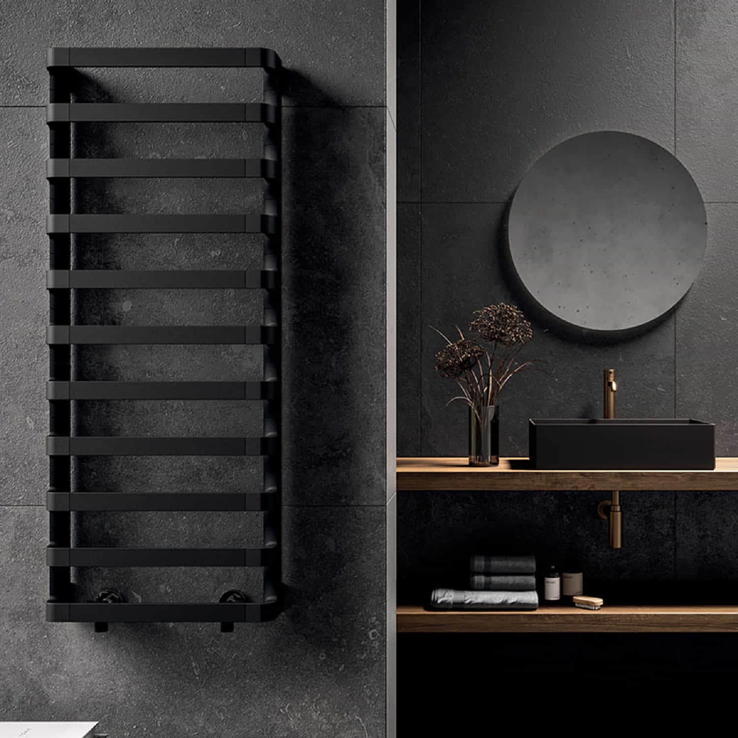 Calorifer Decorativ din Aluminiu  IRSAP  Step B 1240x500 Italia