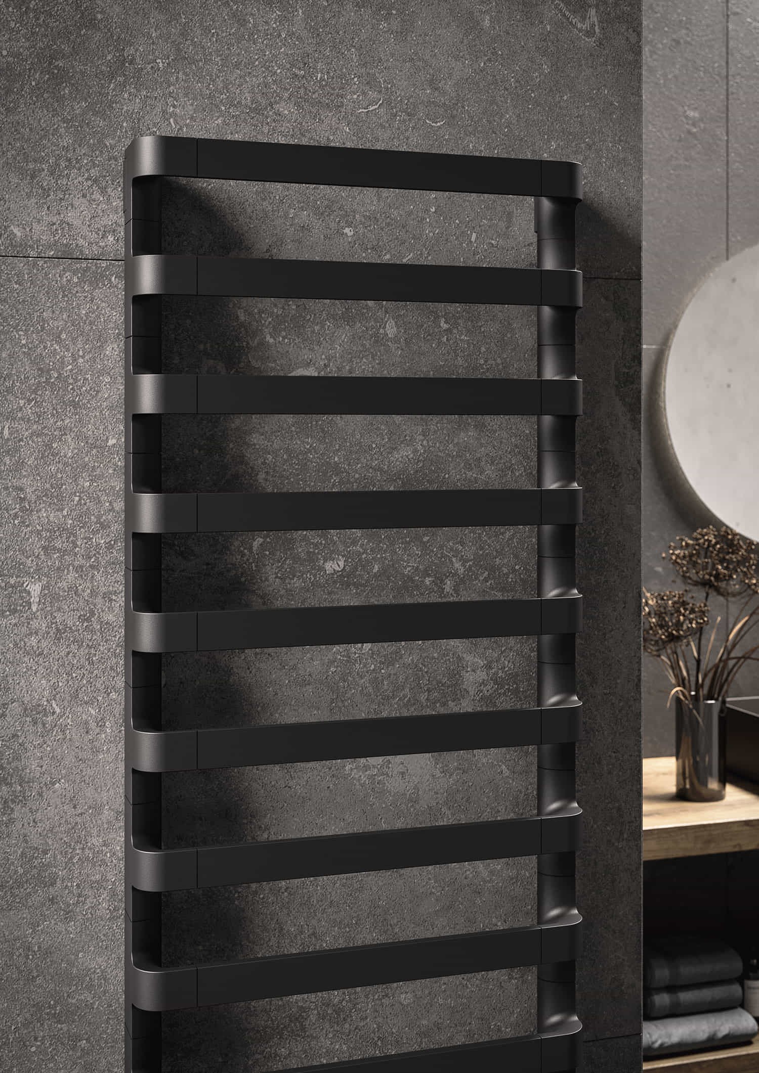 Calorifer Decorativ din Aluminiu  IRSAP  Step B 1240x500 Italia