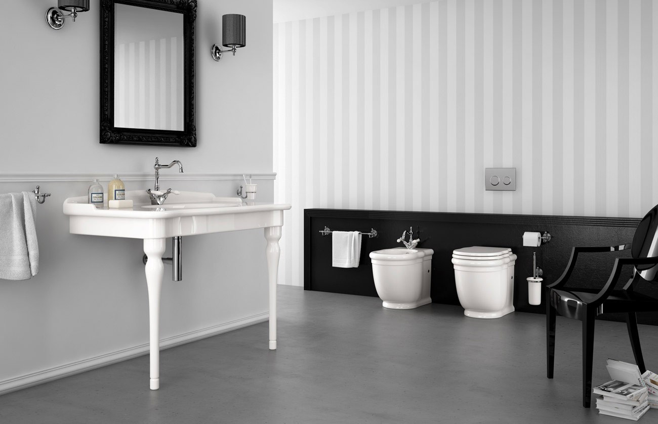 Vas wc stativ Hermitage +capac soft-close Artceram Italia