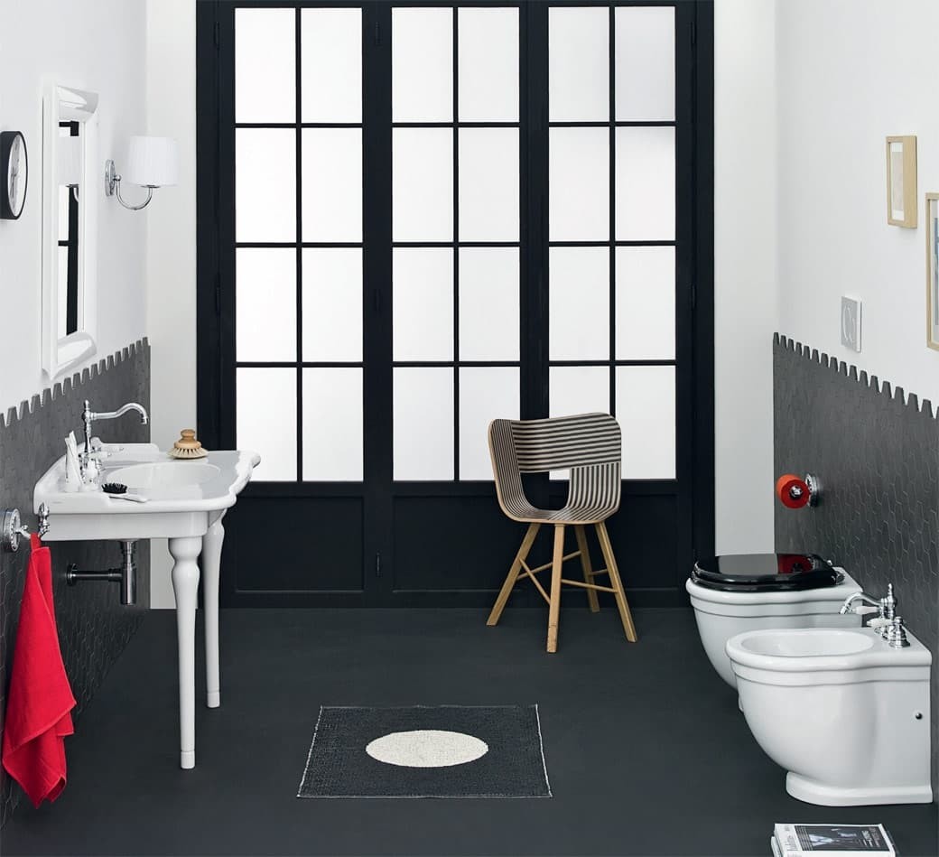 Vas wc stativ Hermitage +capac soft-close Artceram Italia