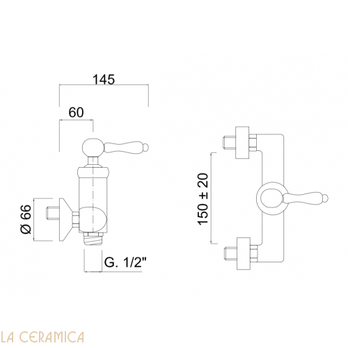 Baterie dus Hermitage crom Giulini Italia