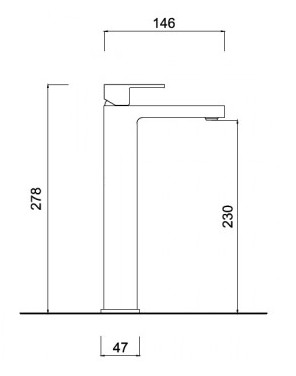Baterie lavoar Pablolux crom Giulini Italia