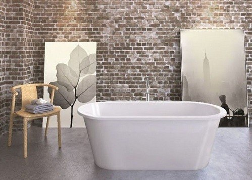 Cada freestanding  157/70 Tivoli  compozit Cast Marble