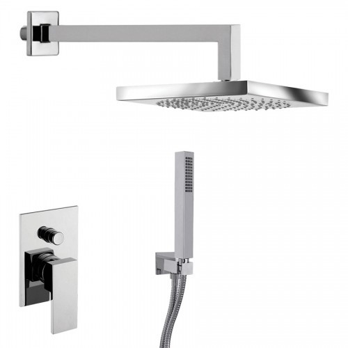 Baterie dus incastrata Pablolux crom Giulini Italia