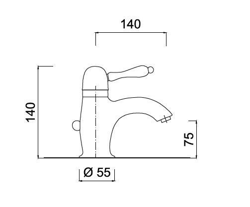 Baterie lavoar Harmony Giulini Italia
