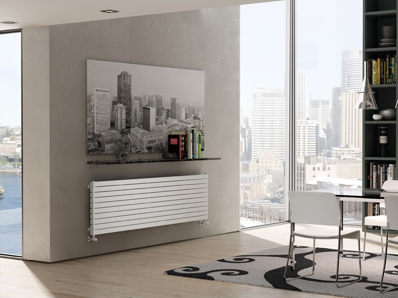 Calorifer Decorativ IRSAP  Piano 2 Orizontal 568x1820 Alb  Italia
