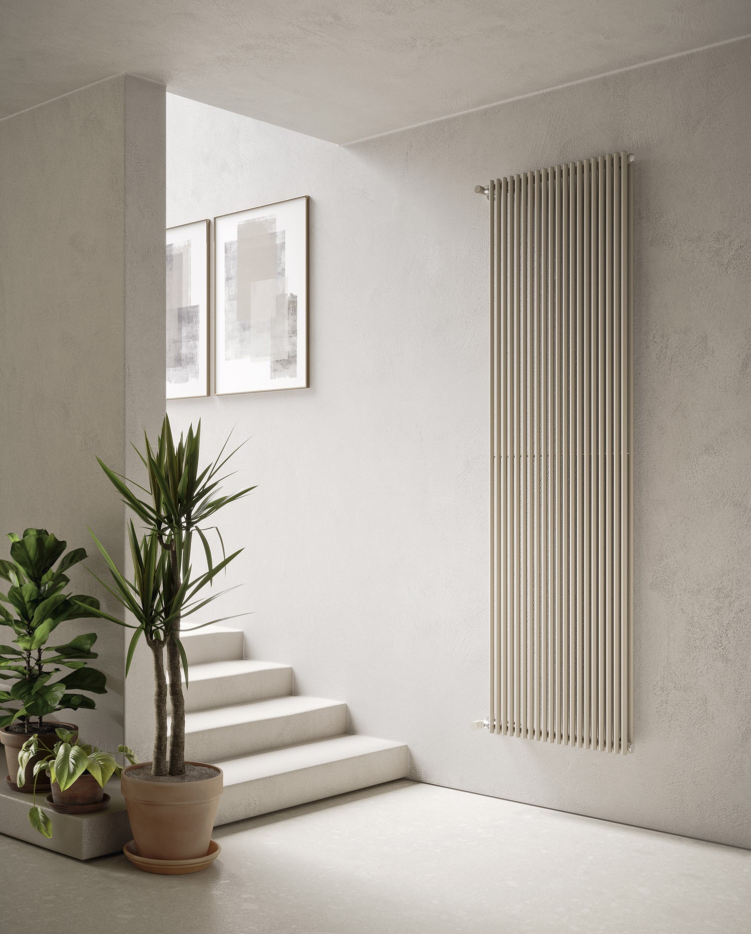 Calorifer Decorativ Vertical  IRSAP  Arpa 18/2  1820x487 Alb  Italia