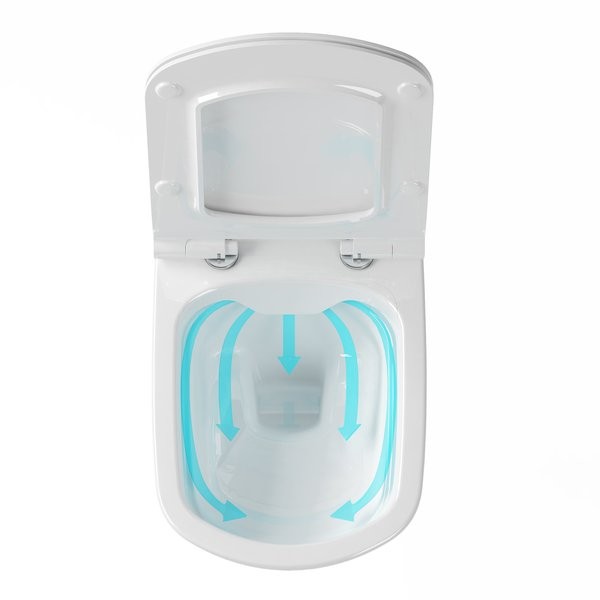 Vas wc suspendat  clasic  +capac slim soft-close Ravak Cehia