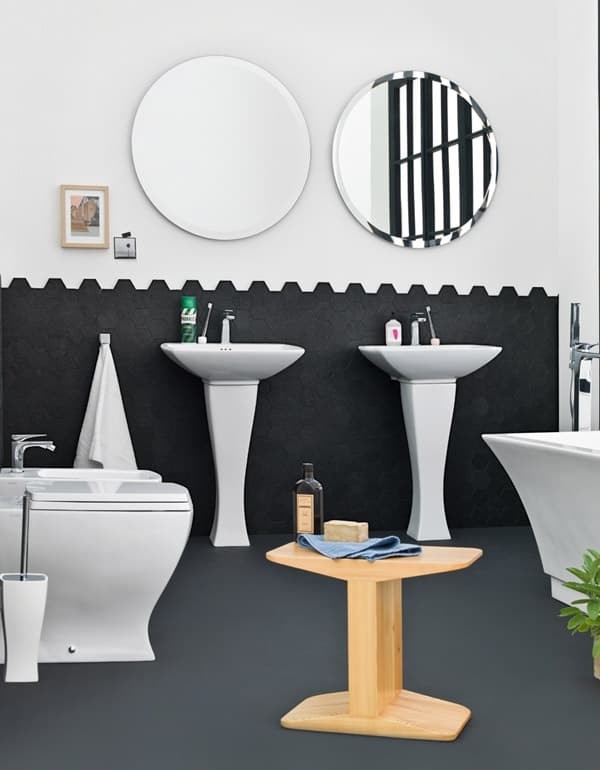 Lavoar 70/49 Jazz +picior Artceram Italia