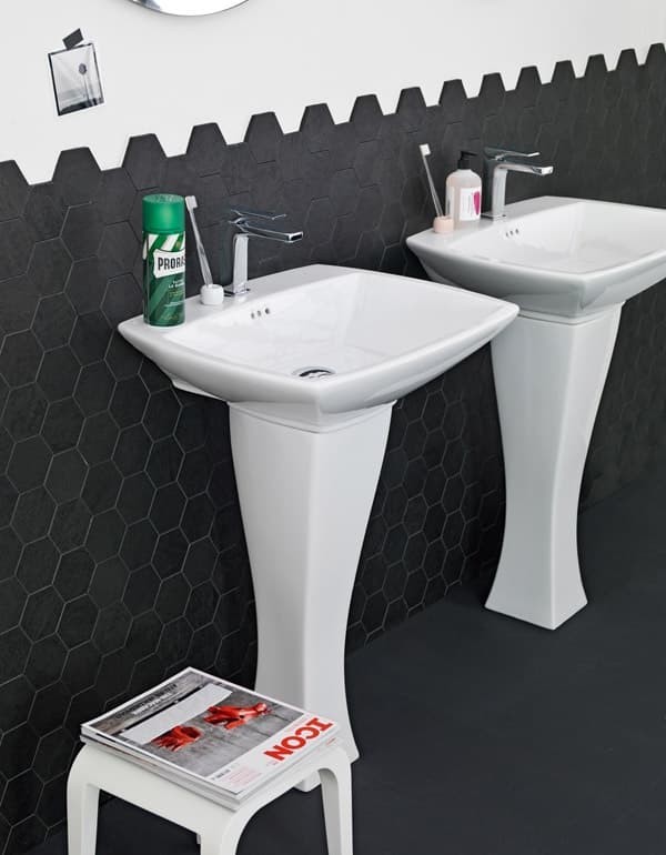 Lavoar 70/49 Jazz +picior Artceram Italia