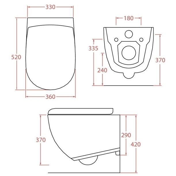 Vas wc suspendat File 2  +capac soft-close Artceram Italia