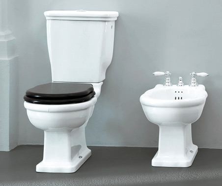 Set vas wc  monobloc  Hermitage  cu rezervor + capac soft-close Artceram Italia