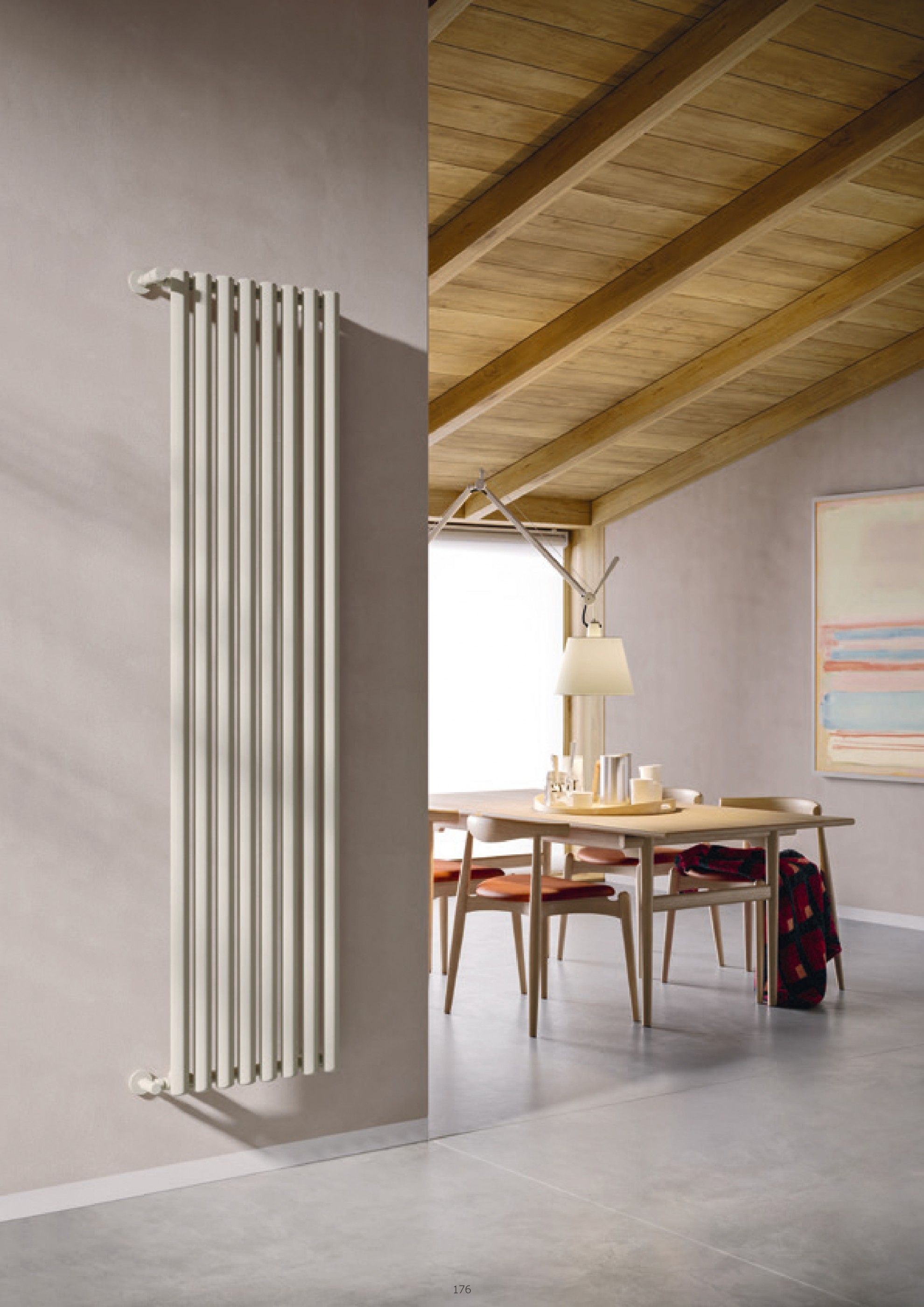 Calorifer Decorativ Vertical   IRSAP Ellipsis_V 2020x480  Alb  Italia