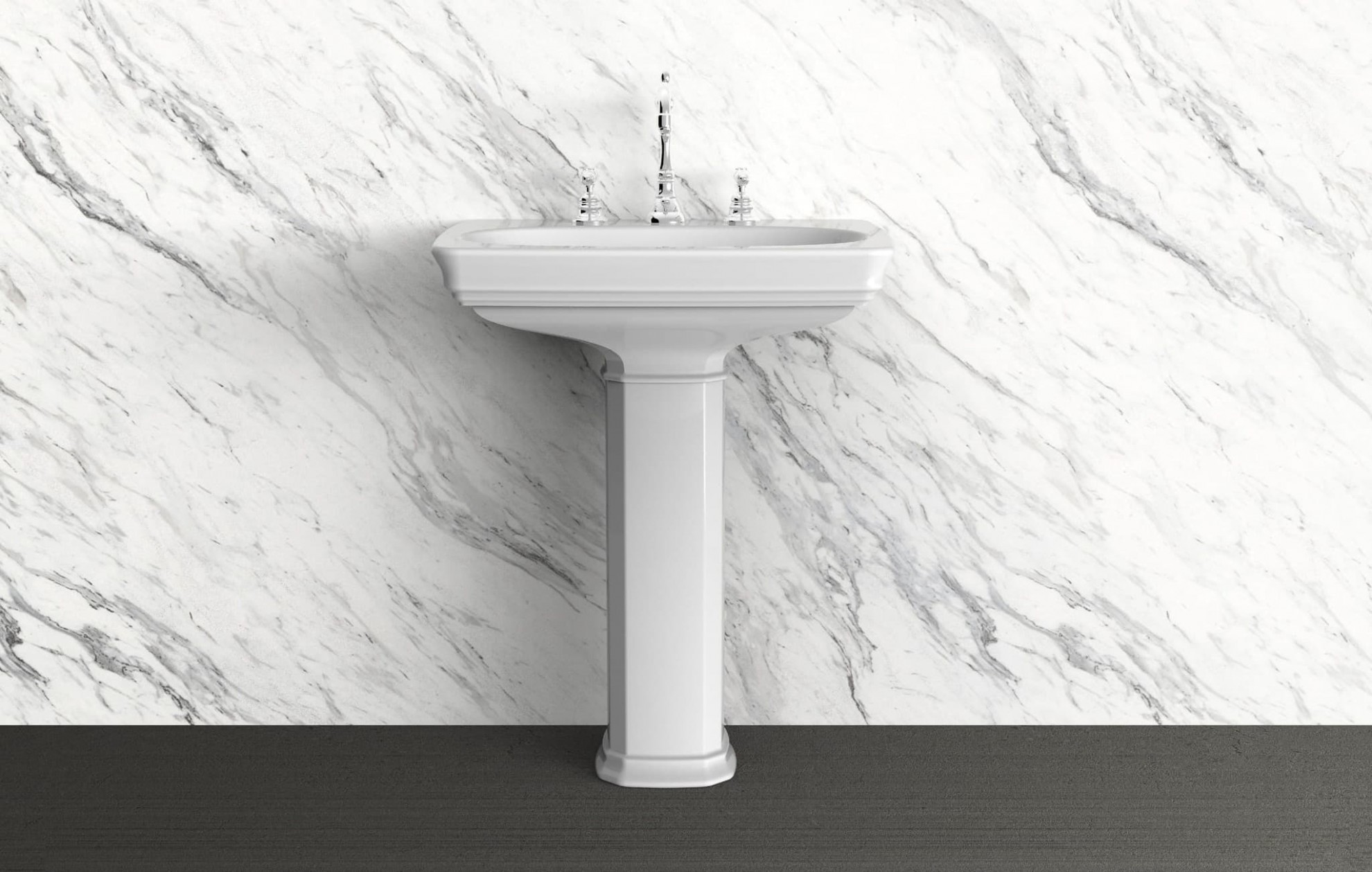 Lavoar 68/50 Civitas  + picior  Artceram Italia