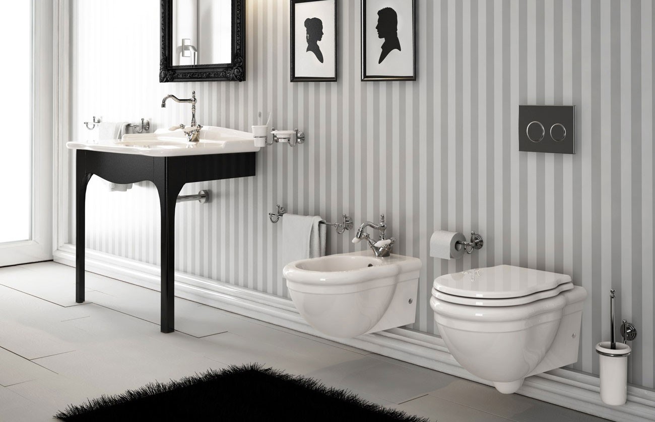 Vas wc suspendat Hermitage  +capac soft-close Artceram Italia