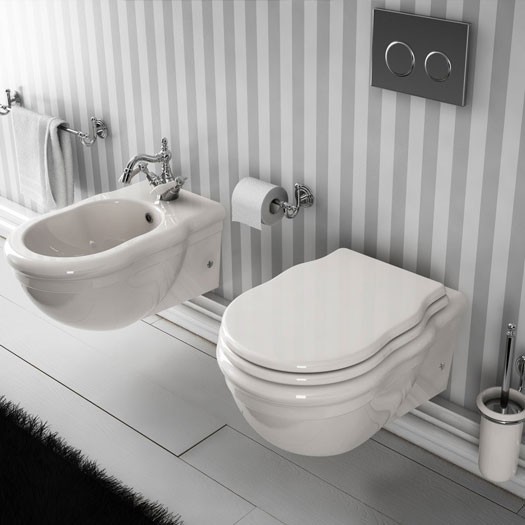 Vas wc suspendat Hermitage  +capac soft-close Artceram Italia