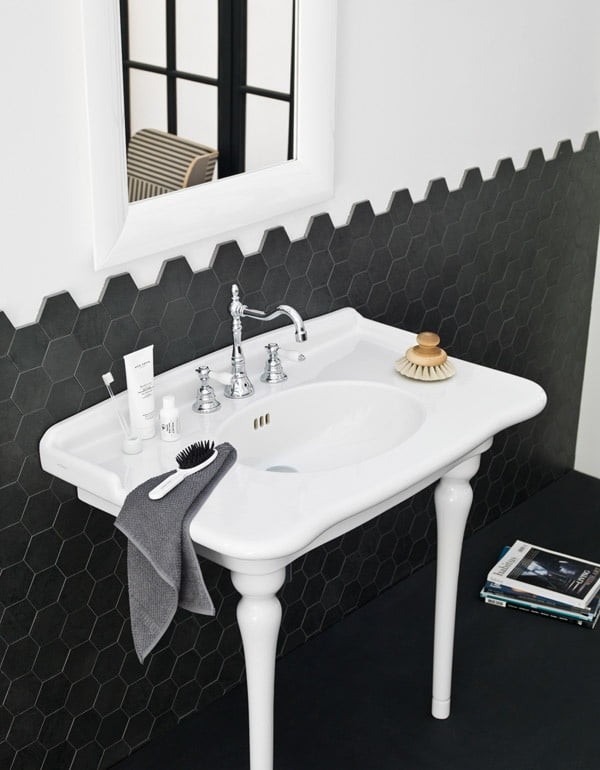 Lavoar 93/58 Hermitage + picior  Artceram Italia