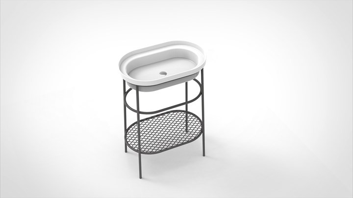 Lavoar pe blat Fuori Scala 58/35  Artceram Italia