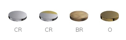 Baterie lavoar Harmony bronz Giulini Italia