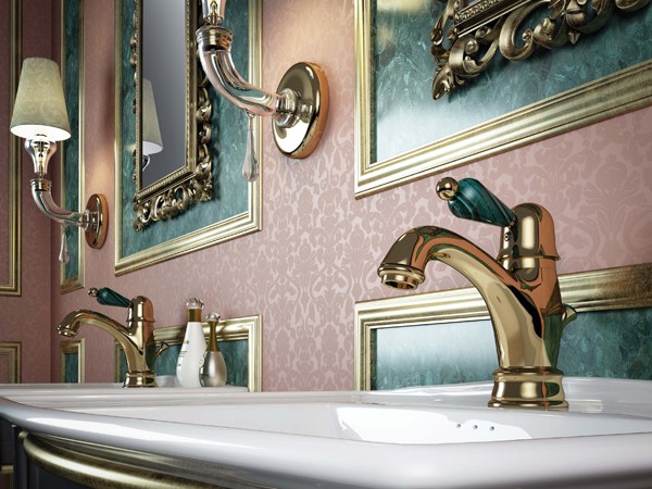 Baterie lavoar aur Harmony Giulini Italia