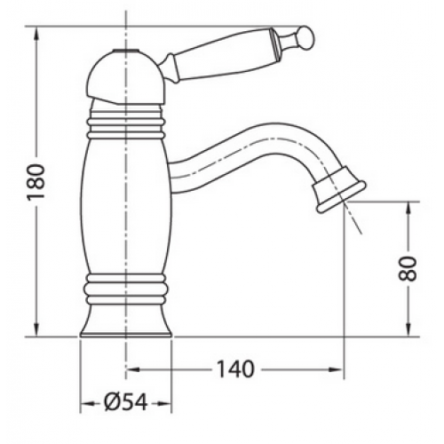 Baterie lavoar Oxford crom Bugnatese Italia