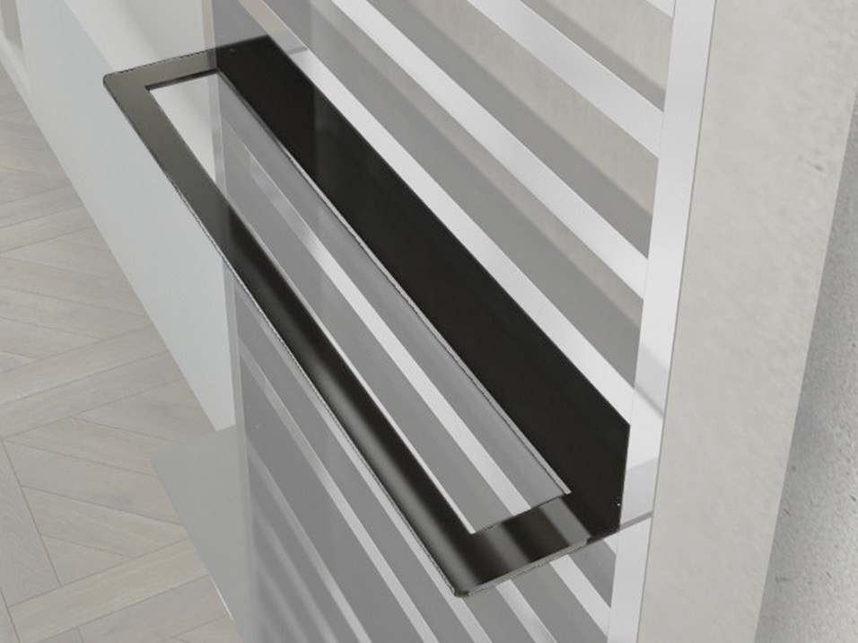 Calorifer Decorativ IRSAP  It Is 1208x500 Cromat Sau Negru Cromat   Italia