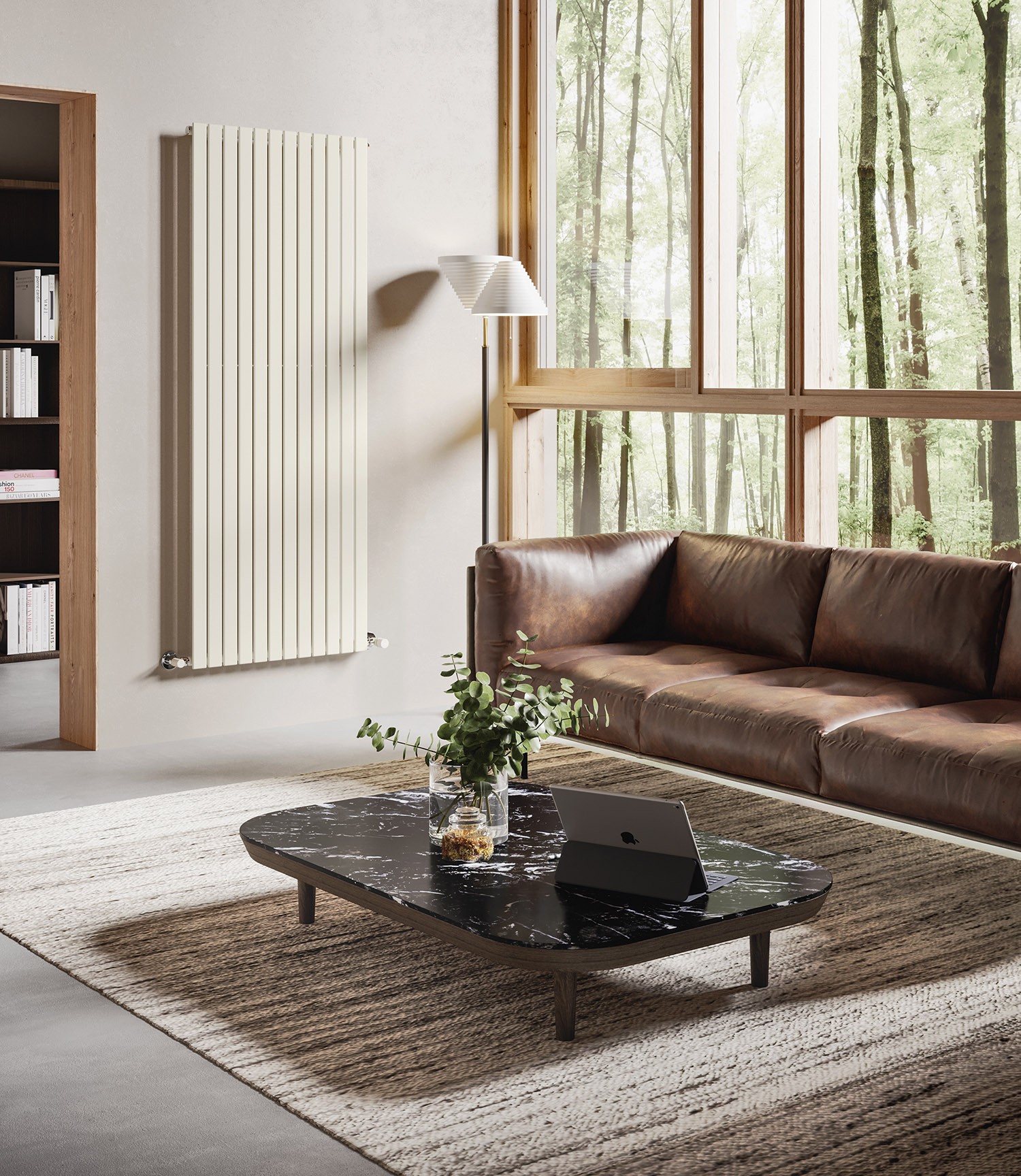 Calorifer Decorativ IRSAP  Piano Vertical 2020x456 Alb  Italia