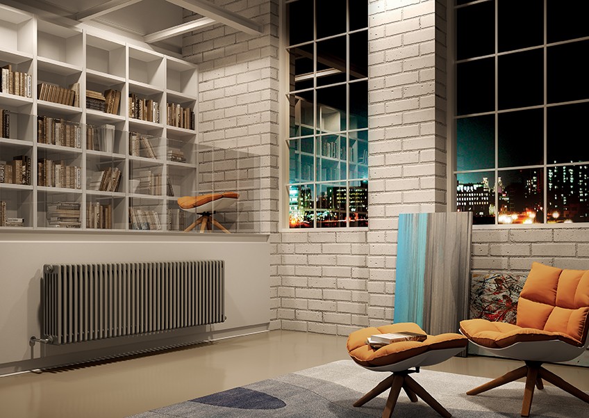 Calorifer Decorativ IRSAP Tesi 6  2000x450 Alb Italia