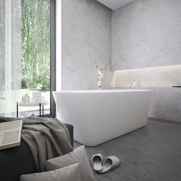 Cada  freestanding  acril 180/80 Solo Ravak Cehia