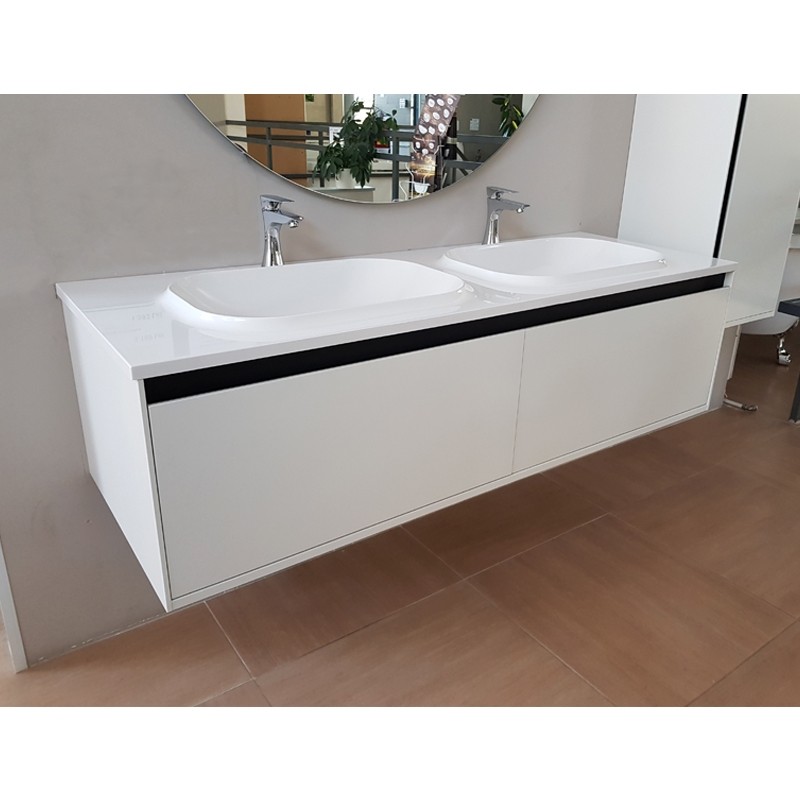 Mobilier baie suspendat Pandora Stone 150 Kolpasan Slovenia