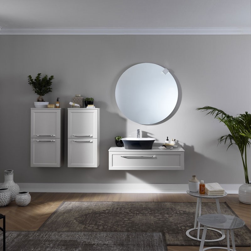 Mobilier baie suspendat+Lavoar  Blanche alb 110  Kolpasan Slovenia