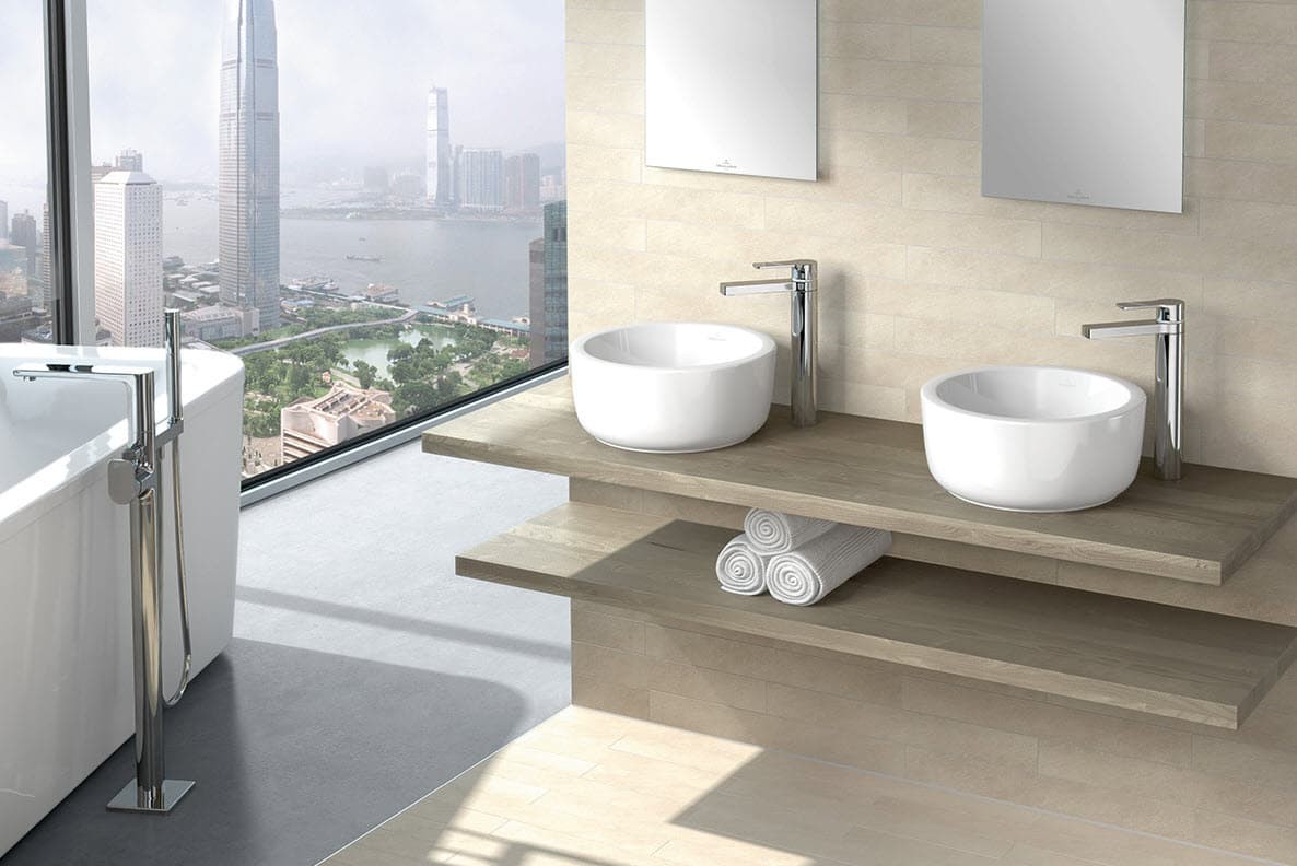 Lavoar pe blat 40 Arhitectura Villeroy&Boch Germania