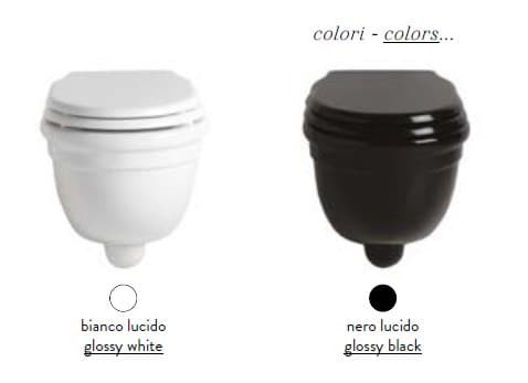 Vas wc suspendat Hermitage  +capac soft-close Artceram Italia