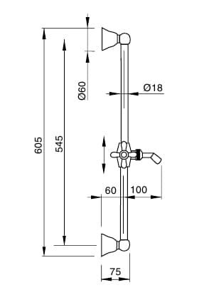 Baterie dus cu bara Denver Bugnatese Italia