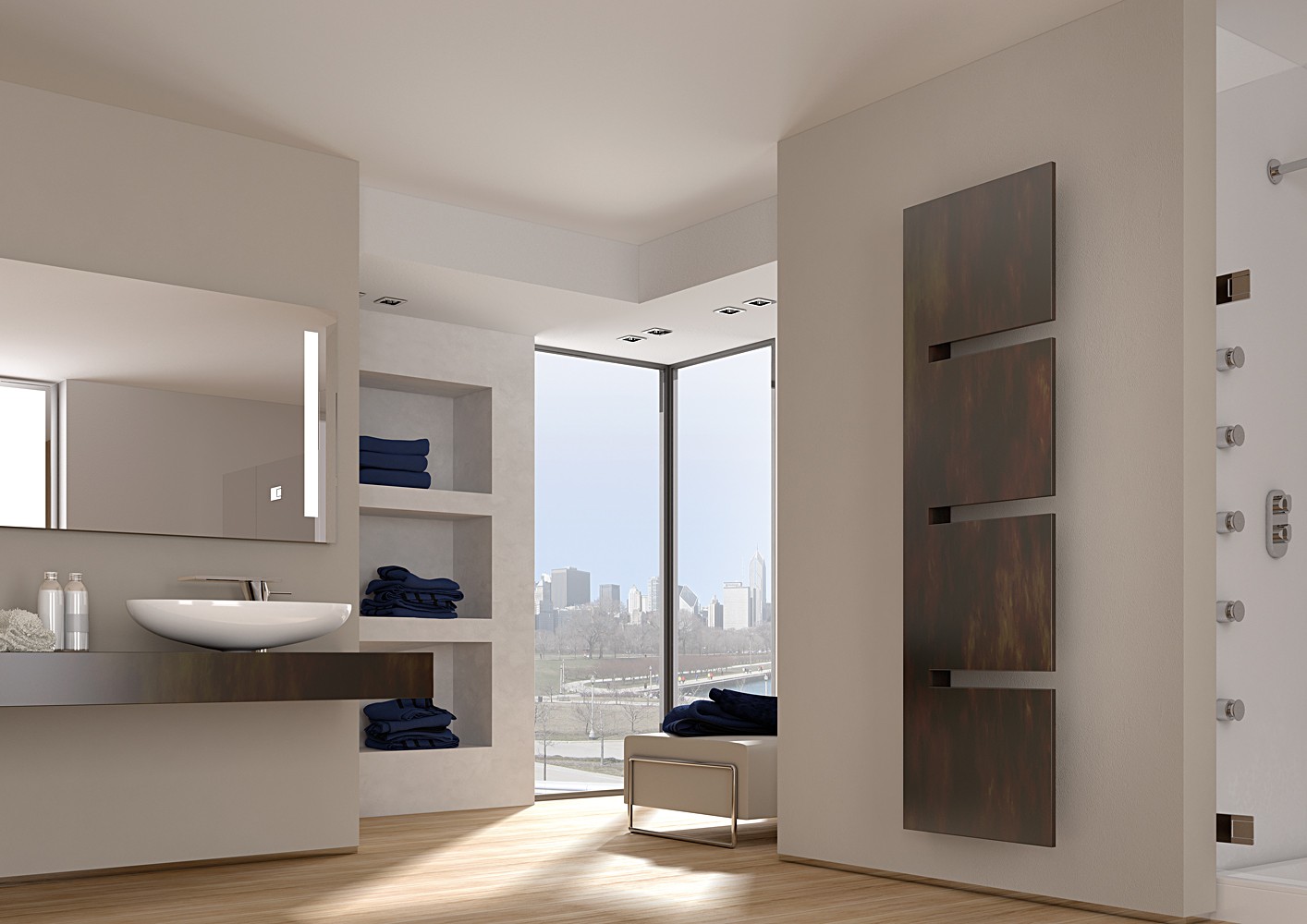 Calorifer Decorativ IRSAP  Sequenze 1735x500 Alb   Italia