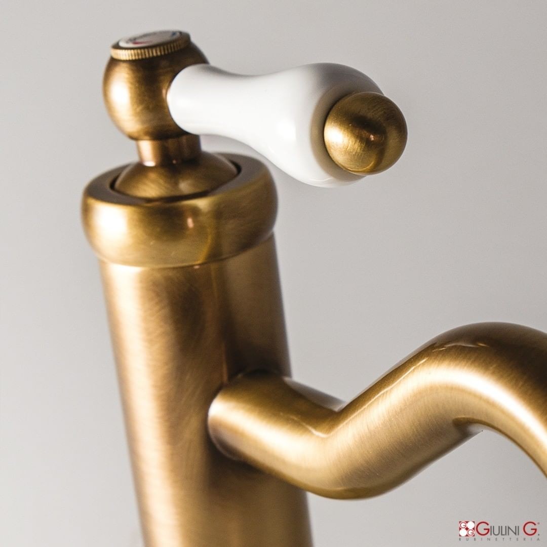 Baterie lavoar bronz Hermitage Giulini Italia